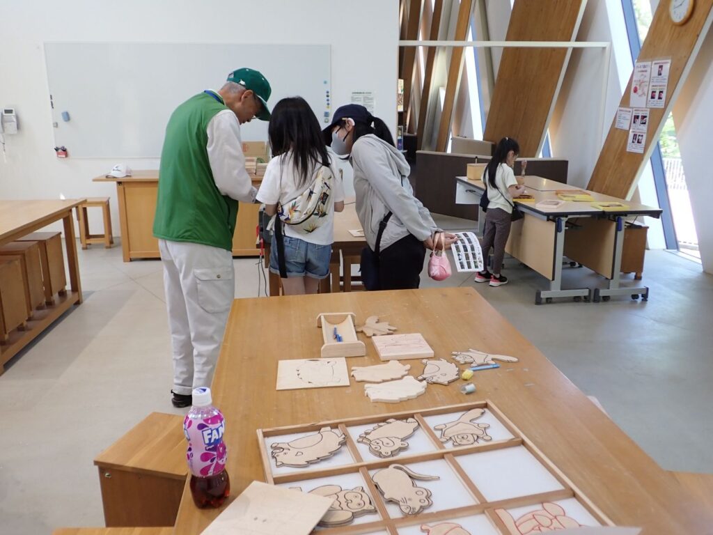 森の工作教室 糸ノコ工作