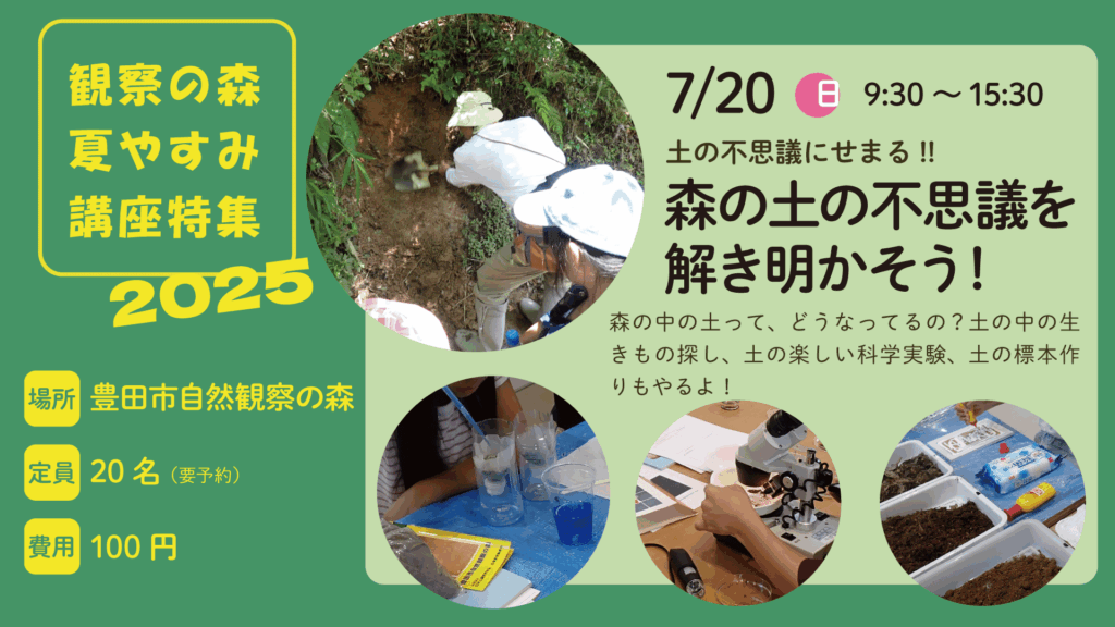 夏休み講座特集
